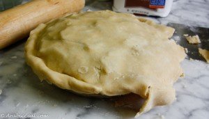Apple Pie ~ tuck pastry evenly around edge