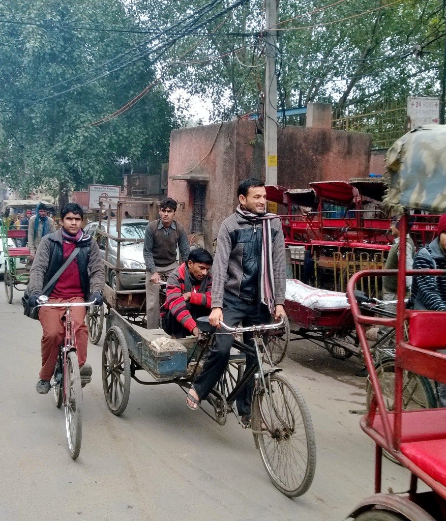 Delhi ~ Street rickshaws