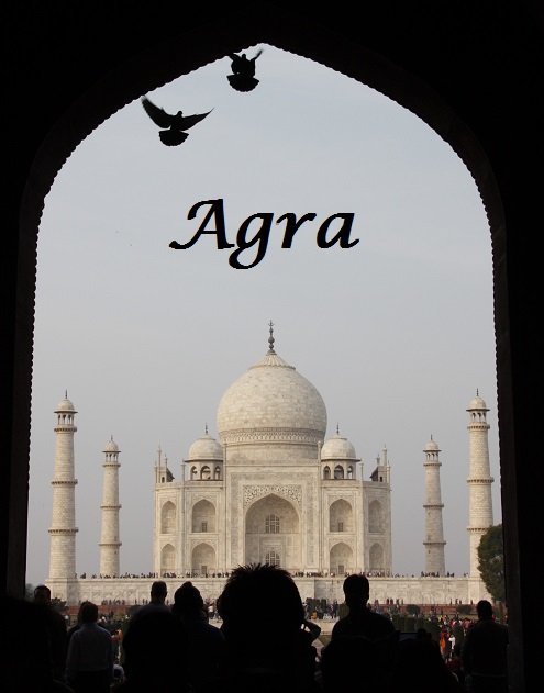 Agra Taj Mahal Archway