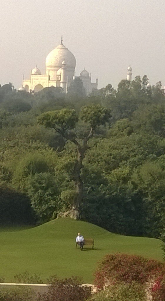 Agra ~ Oberoi Hotel, Room with a View