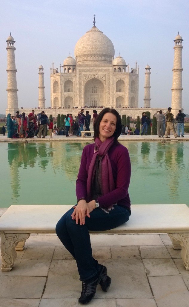 Agra Taj Mahal ~ Diana's Seat
